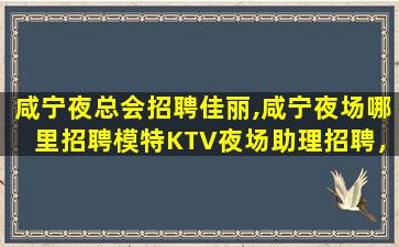 吴忠夜总会招聘